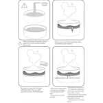 2L Volcanic Essential Oil Diffuser Humidifier Large Capacity Aromatherapy Mist Diffuser Top-Fill Water Tank - Image 9