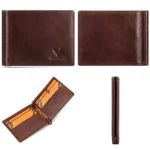 HUMERPAUL BP827 Simple Leather Wallet Lightweight Men Card Holder - Image 4