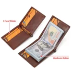 HUMERPAUL BP827 Simple Leather Wallet Lightweight Men Card Holder - Image 6