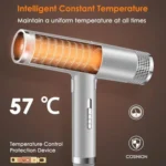 T-Shaped Hair Dryer with Smart Inverter Technology High-Power Blow Dryer for Home & Salon Use - Image 5