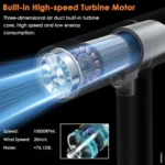 T-Shaped Hair Dryer with Smart Inverter Technology High-Power Blow Dryer for Home & Salon Use - Image 6