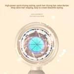 800-1200W High-Speed Hair Dryer with Blue Light Care Foldable & Portable for Travel - Image 5