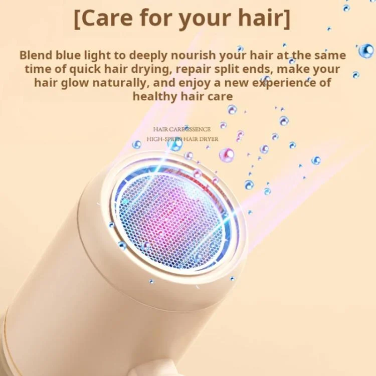 TBD06060969_B5.webp 800-1200W High-Speed Hair Dryer with Blue Light Care Foldable & Portable for Travel - Image 6