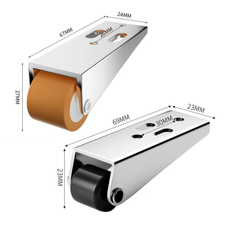 TBD06061006_B7.webp Side/Vertical Mount Pulley Wheels for Furniture Moving and Sliding Doors Anti-Sag Rollers - Image 8
