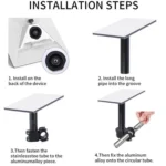For Starlink Mini S2029 Aluminium Alloy Roof Rack Set - Image 9