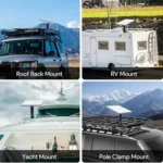 For Starlink Mini S2029 Aluminium Alloy Roof Rack Set - Image 10