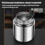 304 Stainless Steel Sealed Canister With Transparent Lid Leak-Proof Freshness Preserving Storage Can - Image 8