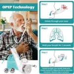 Adjustable 3-Ball Breathing Exerciser Lung Capacity Trainer For Respiratory Muscle Strengthening - Image 3