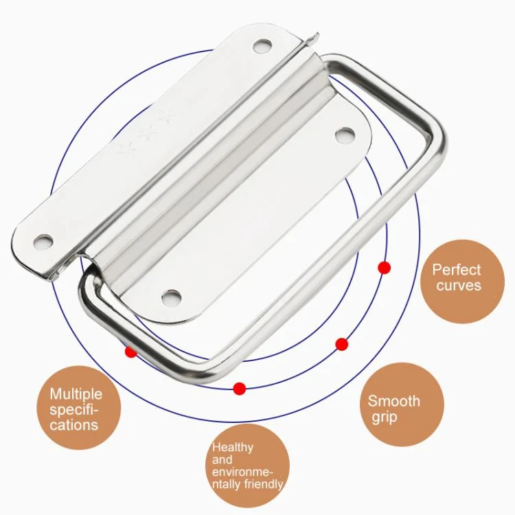 TBD06061067_B2.webp 304 Stainless Steel Folding Pull Handle For Cabine Kitchen Drawer Door Toolbox - Image 3
