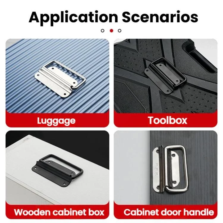 TBD06061067_B3.webp 304 Stainless Steel Folding Pull Handle For Cabine Kitchen Drawer Door Toolbox - Image 4