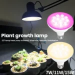 E27 Plant Growth Light Bulb Home Use Balcony Potted Plant Uniform Lighting Bulb - Image 2