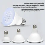 E27 Plant Growth Light Bulb Home Use Balcony Potted Plant Uniform Lighting Bulb - Image 6