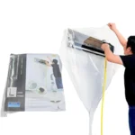 360-degree Full-Coverage AC Cleaning Cover Transparent Air Conditioner Cleaning Kit