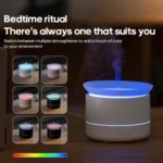 200ml Sea of Clouds Aroma Diffuser Essential Oil Humidifier with 7-Color Mood Lights USB-Powered - Image 5