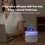 200ml Sea of Clouds Aroma Diffuser Essential Oil Humidifier with 7-Color Mood Lights USB-Powered - Image 8