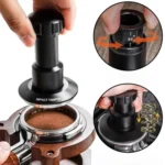 Adjustable Impact Coffee Tamper with Threaded Base Spring-Loaded Espresso Tamper Tool - Image 3