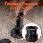 Adjustable Impact Coffee Tamper with Threaded Base Spring-Loaded Espresso Tamper Tool - Image 4