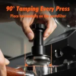 Adjustable Impact Coffee Tamper with Threaded Base Spring-Loaded Espresso Tamper Tool - Image 5