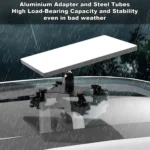 For Starlink Mini Magnetic Car Mount Suction Cup Bracket + Connection Block - Image 3