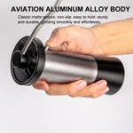 Manual Coffee Grinder with 5-Claw 420 Stainless Steel Burr External Click Adjustable Grind Settings - Image 3