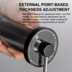 Manual Coffee Grinder with 5-Claw 420 Stainless Steel Burr External Click Adjustable Grind Settings - Image 4
