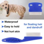 6pcs /Set Pet Flea Comb Stainless Steel Pin Dense Tooth Cat Dog Comb - Image 3