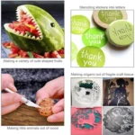 Craft Vinyl Sticker Wall Decal DIY Embossed Engraving Weeding Tool Set - Image 4