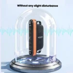 Car Rear Seat USB Plug-in Dual Turbine Silent Bladeless Electric Fan - Image 6
