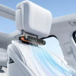 Car Rear Seat USB Plug-in Dual Turbine Silent Bladeless Electric Fan - Image 7