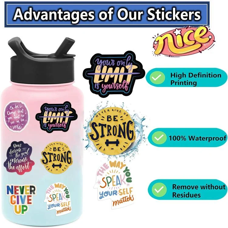 TBD06061224_2.webp 2sets English Stickers Personalized Decorative Luggage Notebook Waterproof Removable Stickers - Image 3