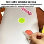 2sets English Stickers Personalized Decorative Luggage Notebook Waterproof Removable Stickers - Image 6