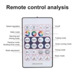 3 Control App Remote Control Colorful Car Interior Ambient Lighting Modified LED Acrylic USB Car Ambient Lighting - Image 7
