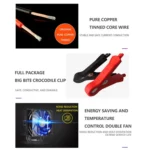 12V/24V Car Battery Charger Intelligent Pulse Lead-acid Battery Repair - Image 5