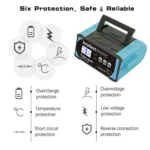 12V/24V Car Battery Charger Intelligent Pulse Lead-acid Battery Repair - Image 6
