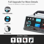 ANJING 12-24V Car Motorcycle Battery Charger Pure Copper Intelligent Pulse Repair - Image 7