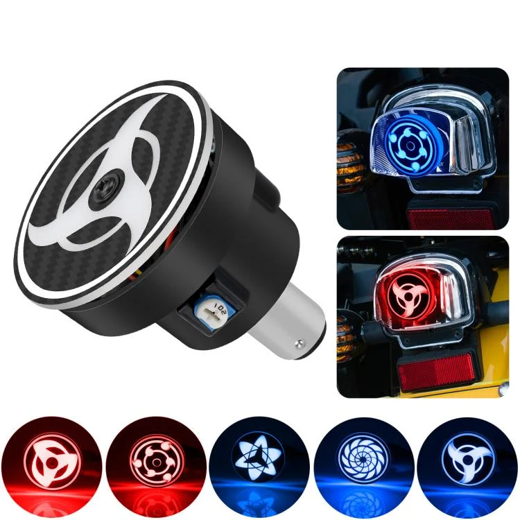 TBD06061232_B1.webp Highlight Motorcycle Rotating Brake Lights LED Tail Lights Modified Car Lights - Image 2
