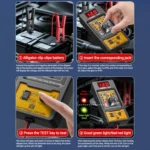 ANENG 12V/24V Car Battery Relay Four-Pin Digital Display Tester - Image 8