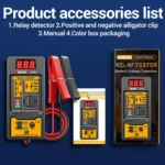 ANENG 12V/24V Car Battery Relay Four-Pin Digital Display Tester - Image 10