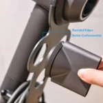 For Dyson Supersonic Hair Dryer Desktop Holder Metal Stand with Cable Organizer - Image 5
