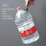 4pcs /Pack Silicone Door Stopper Wall Protector No Drill Anti-Slip Bumper for Bathroom/Bedroom Doors - Image 5