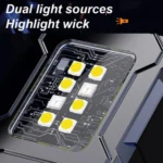 E-SMARTER DC08 Super Bright Floodlight Side Light Rechargeable Mini Flashlight - Image 5