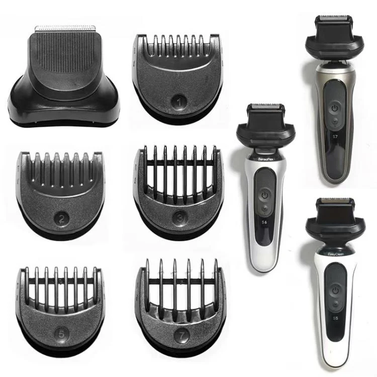 TBD0606127401A.webp For Braun Series 5/6/7 Shaver Replacement Trimmer Attachment Kit With 5 Guiding Combs - Image 1