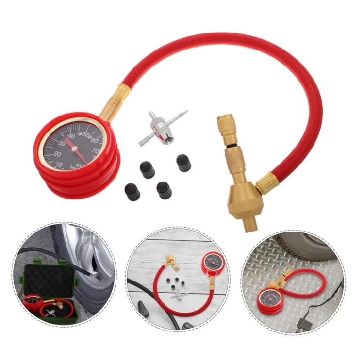TBD06061282_B1.webp Car Modification Fine Steel Needle Tube Tire Pressure Gauge - Image 2