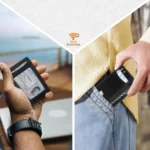 Auto Pop-Up Bifold Metal PU Card Holder RFID Blocking Wallet Slim Design For Credit Cards, ID - Image 7