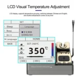 GVM H3 Smart 3 In 1 Electric Welding Station Mainboard Soldering Iron Smartphone Repair Smart Constant Temperature Soldering Iron - Image 5