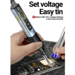 ANENG Portable Internal Heating Soldering Iron With Digital Multimeter - Image 10