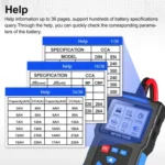 12/24V Multi-Function Car Battery Fault Diagnosis Tester - Image 9