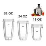 For Nutribullet 900w 600w Blender Blending Bottle Replacement Cups - Image 2