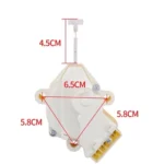 QC22-1 Dual Stroke Drain Motor For LG Washing Machine - 2-Way Washer Drain Tractor/Puller Replacement - Image 5