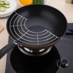 Stainless Steel Semi-circular Pot Edge Oil Drain Rack - Image 3